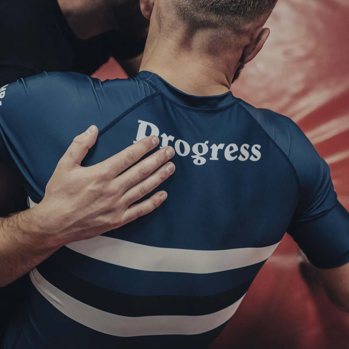 Progress Ranked Competition Rash Guard Blue