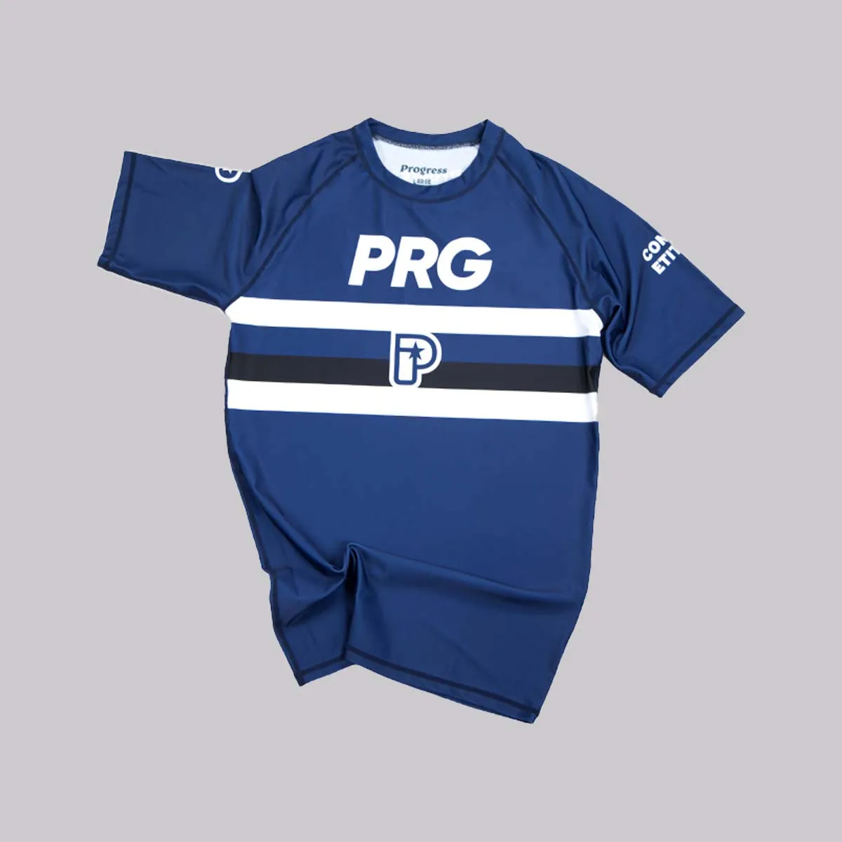 Progress Ranked Competition Rash Guard Blue