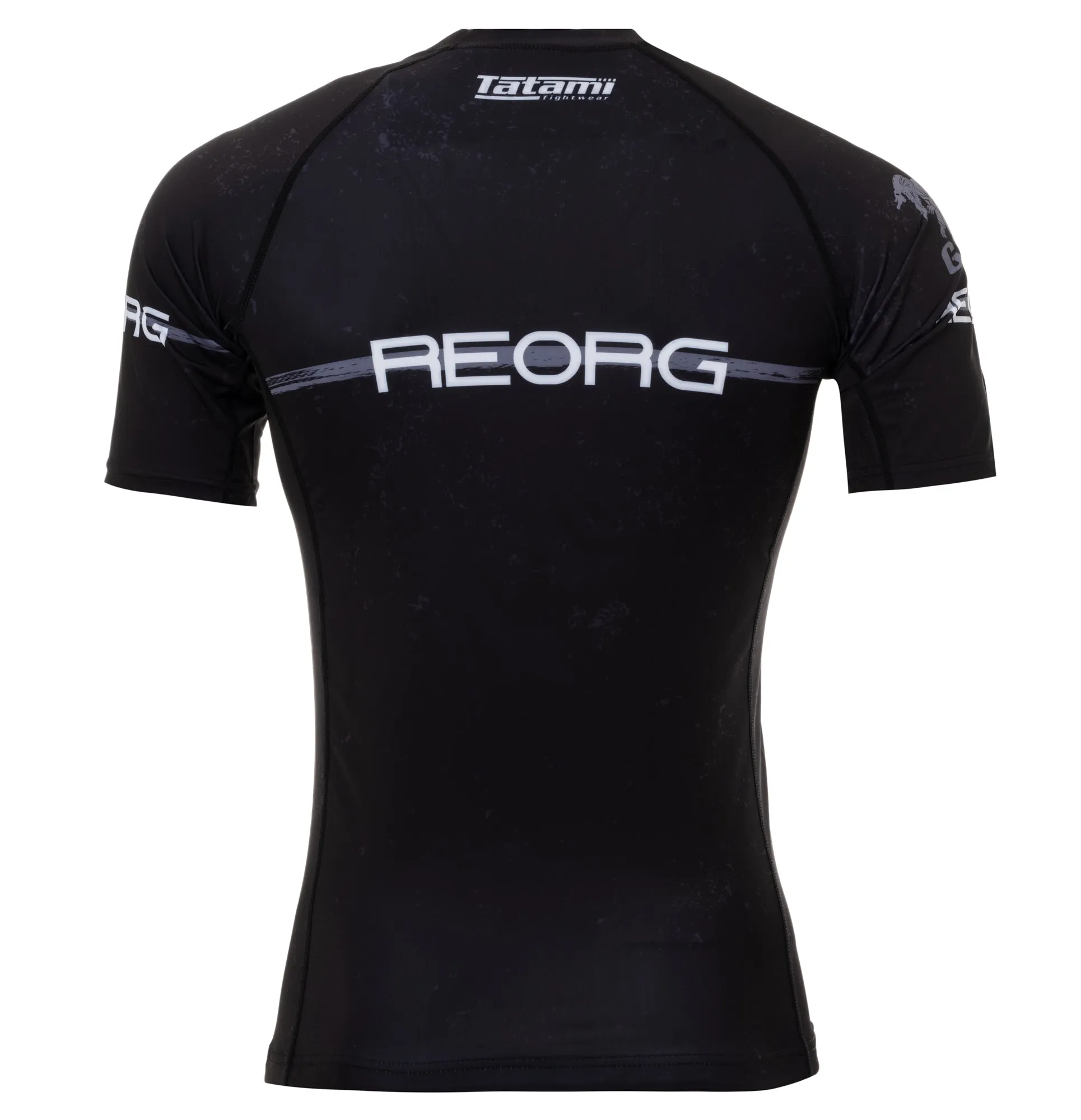 REORG Thin Grey line SS Rash Guard