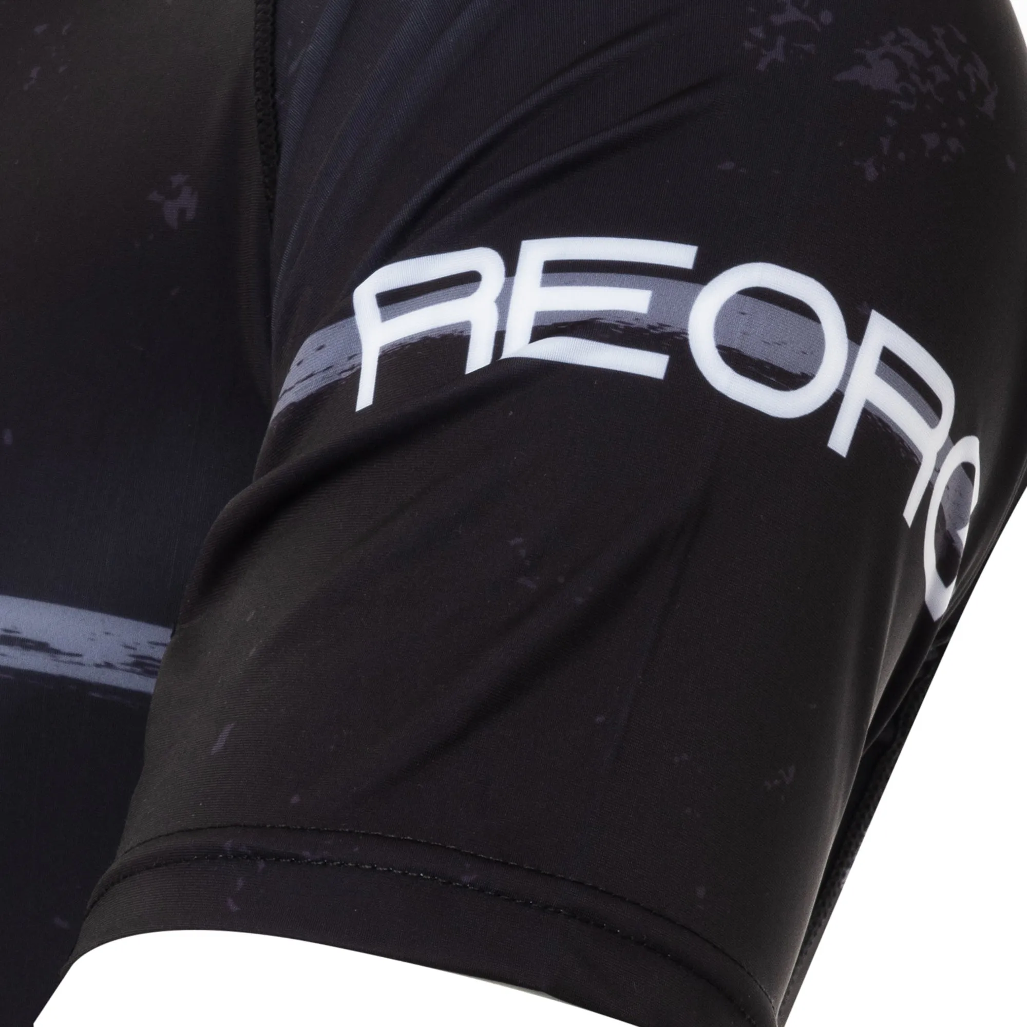 REORG Thin Grey line SS Rash Guard