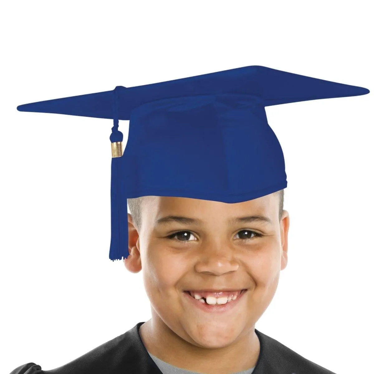 Royal Blue Graduation Hat with Tassel for Kids