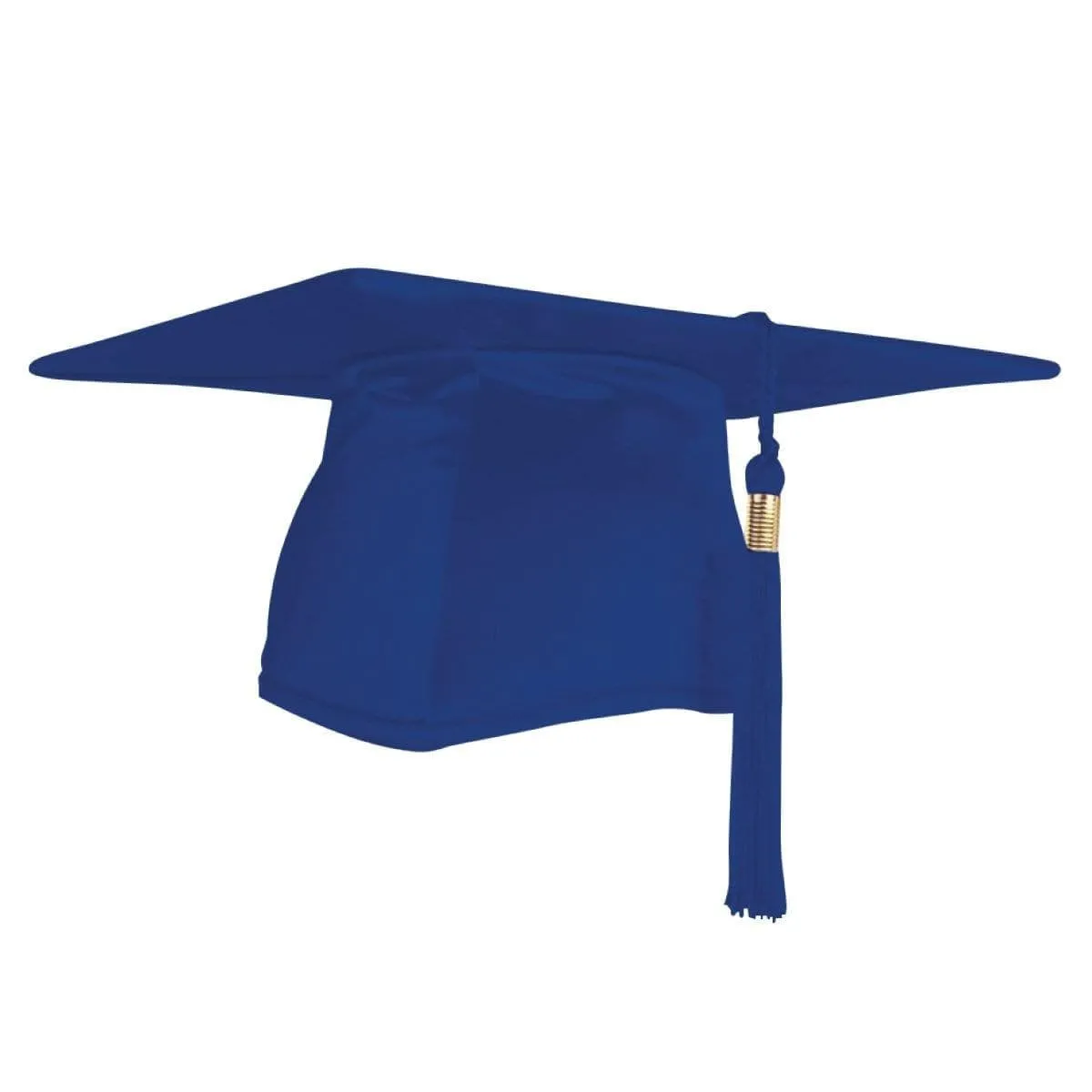 Royal Blue Graduation Hat with Tassel for Kids