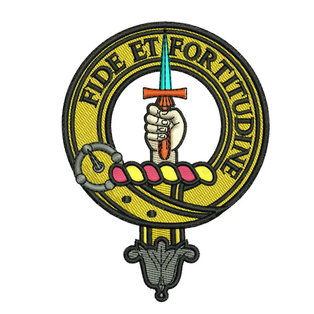 Shaw Clan Crest Embroidered Polo