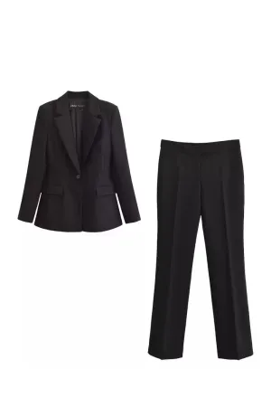 'Skylar' Blazer & Trousers Suit (Sold Separately)
