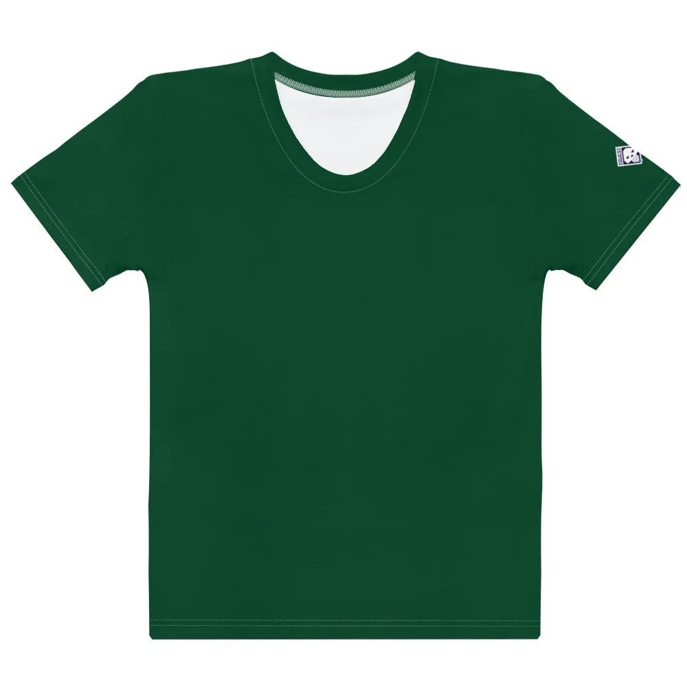 Solid Color Rash Guard for Women - Brazilian Jiu-Jitsu Essential - Sherwood Forest