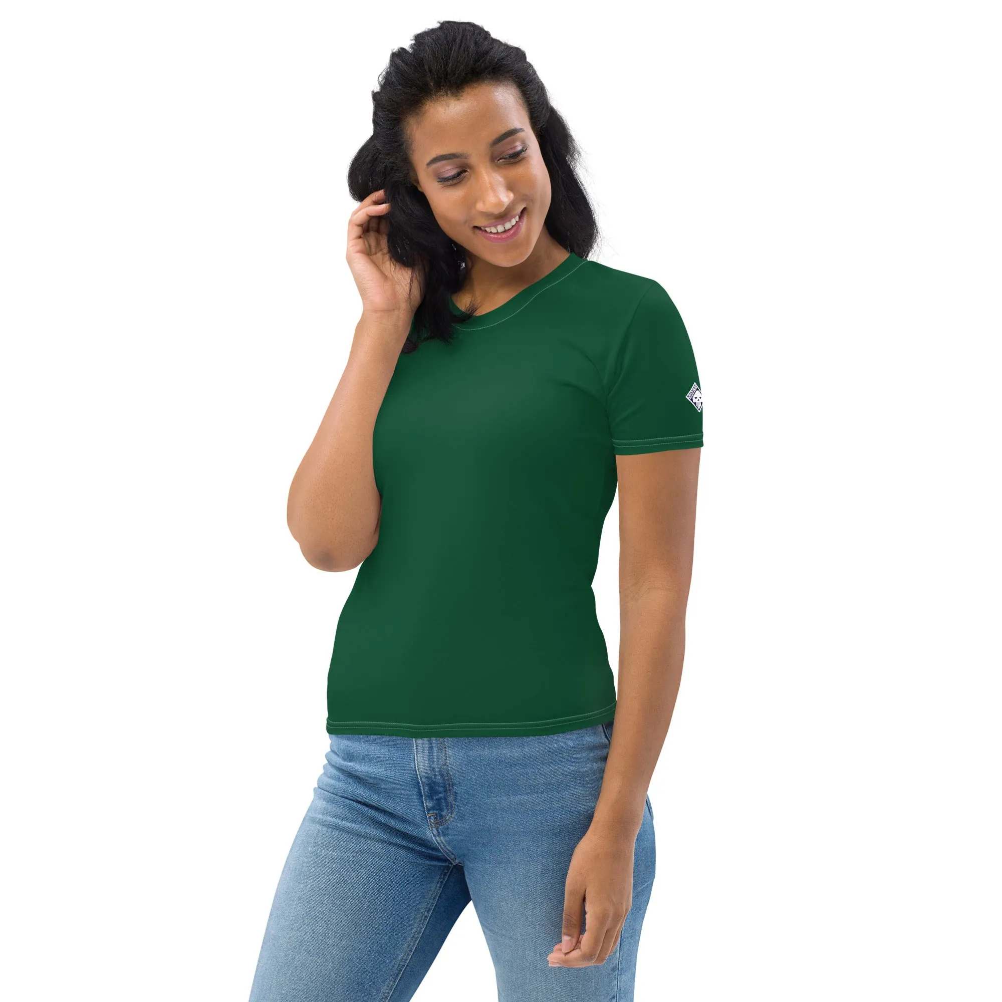 Solid Color Rash Guard for Women - Brazilian Jiu-Jitsu Essential - Sherwood Forest