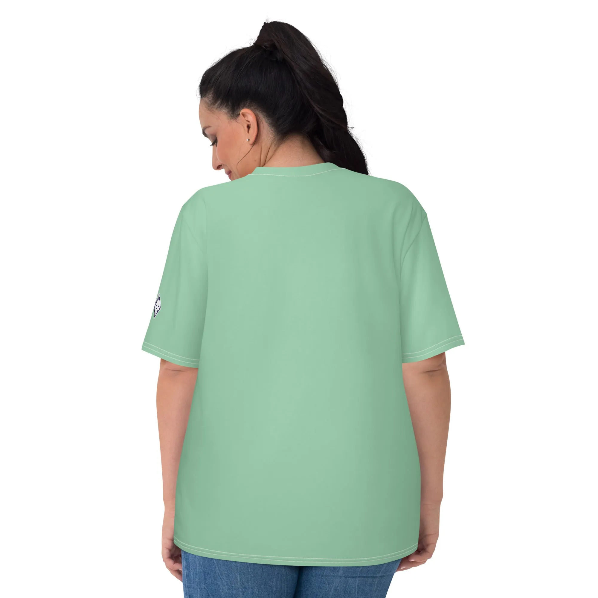 Solid Color Women’s Rash Guard for BJJ - Short Sleeve Edition - Vista Blue