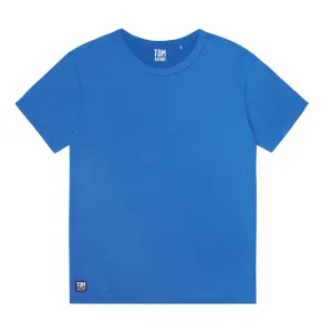 Solid Nautical Blue Short Sleeve