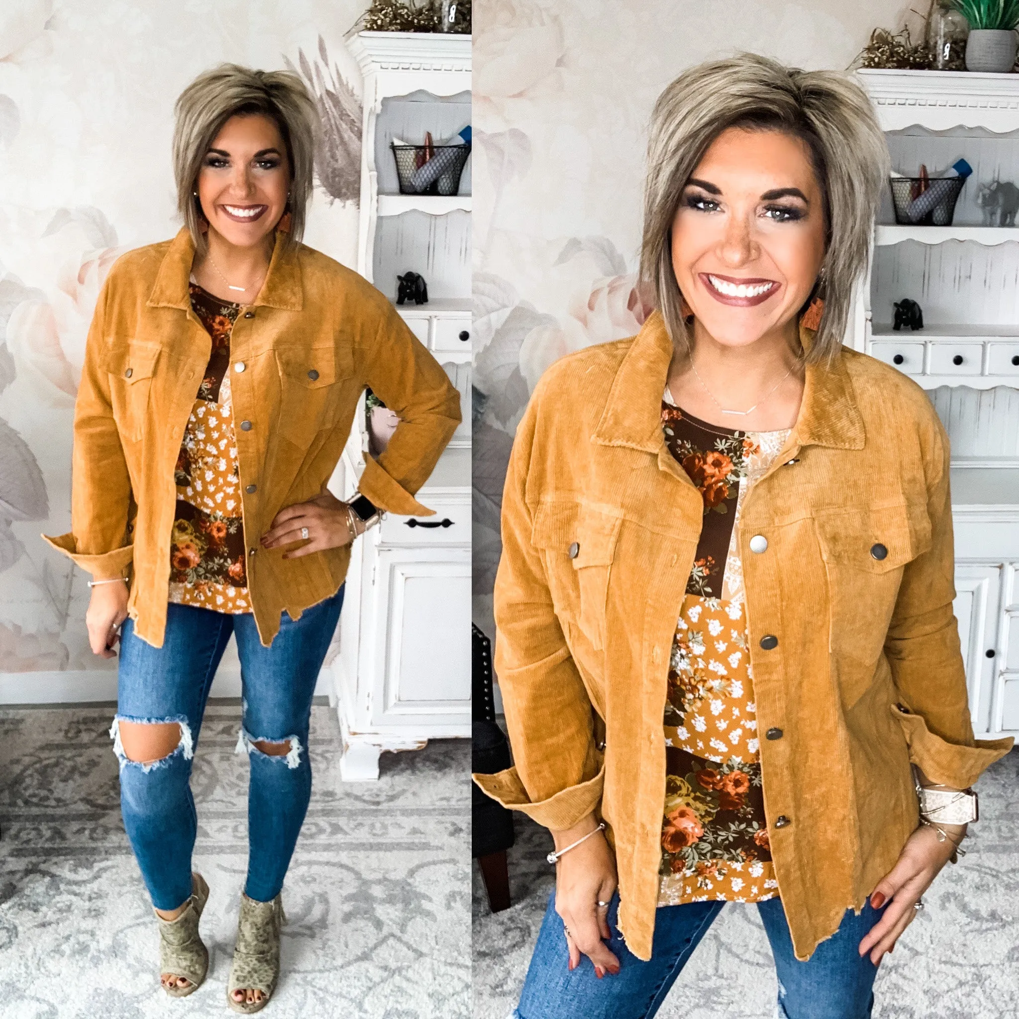 Take Me Away Floral Blouse