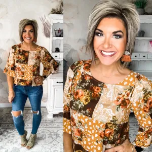 Take Me Away Floral Blouse