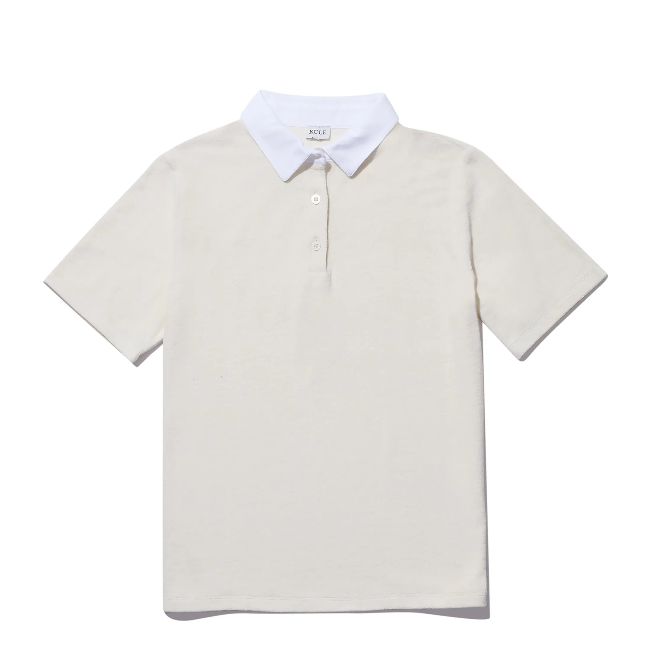 The Terry Polo - Cream