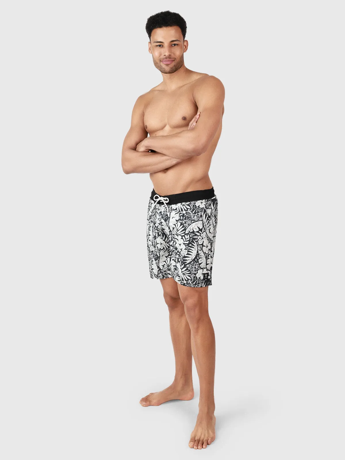 Thone Men Swim Shorts | Black