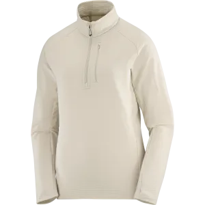 Women's Essential Lightwarm Half-Zip (Rainy Day)