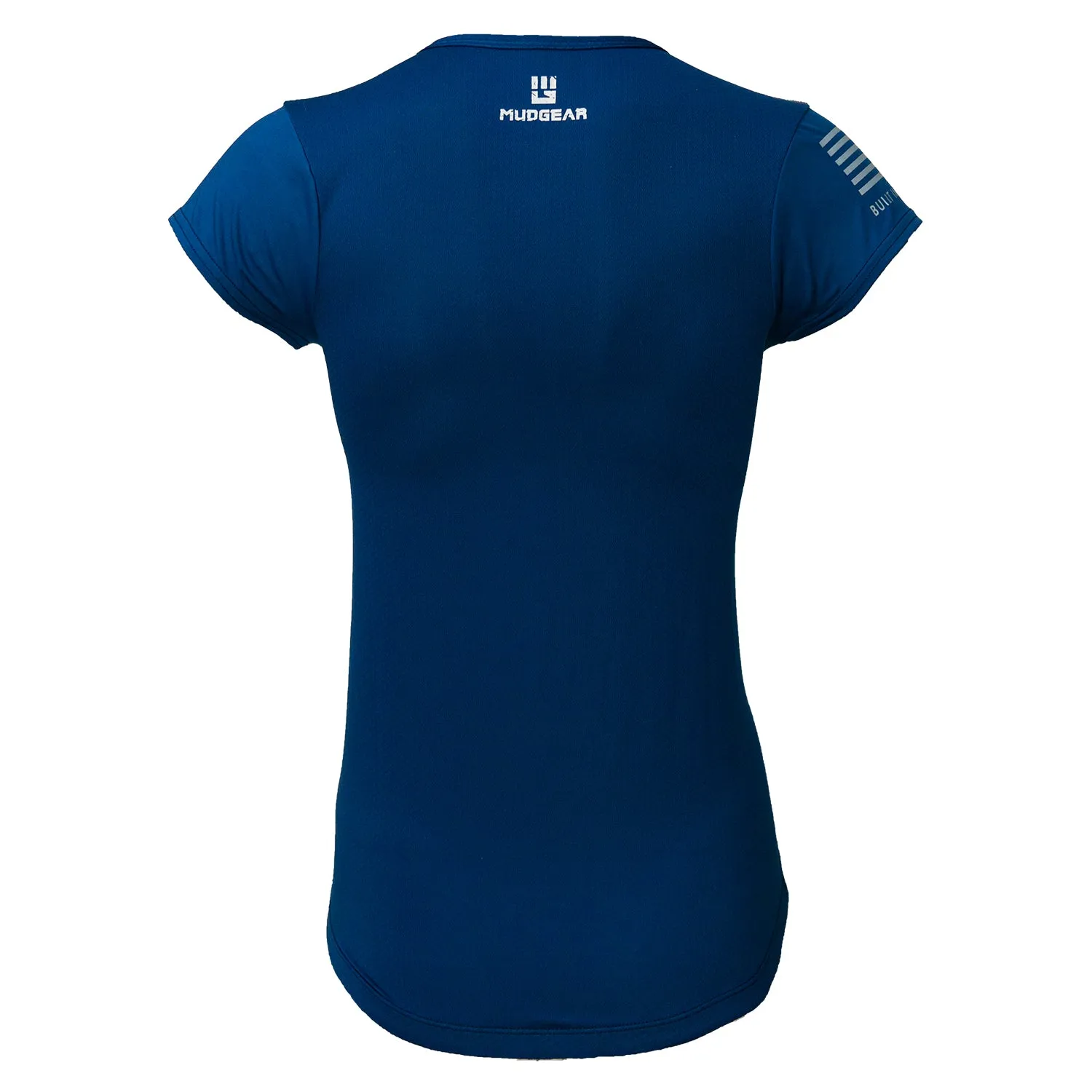 Women's Fitted Performance Shirt - Short Sleeve (Navy)