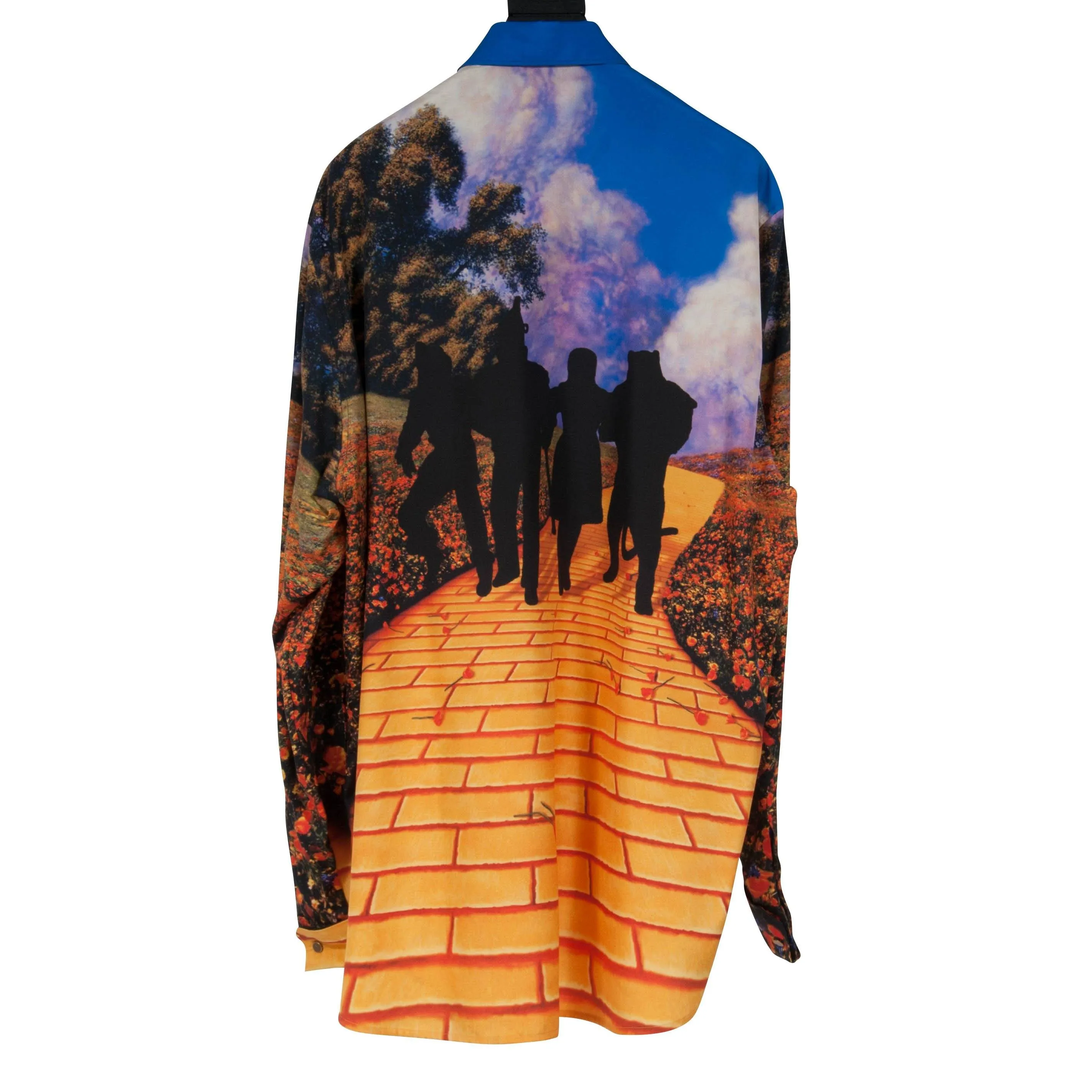 Yellow Brick Road Wizard of Oz Button Down