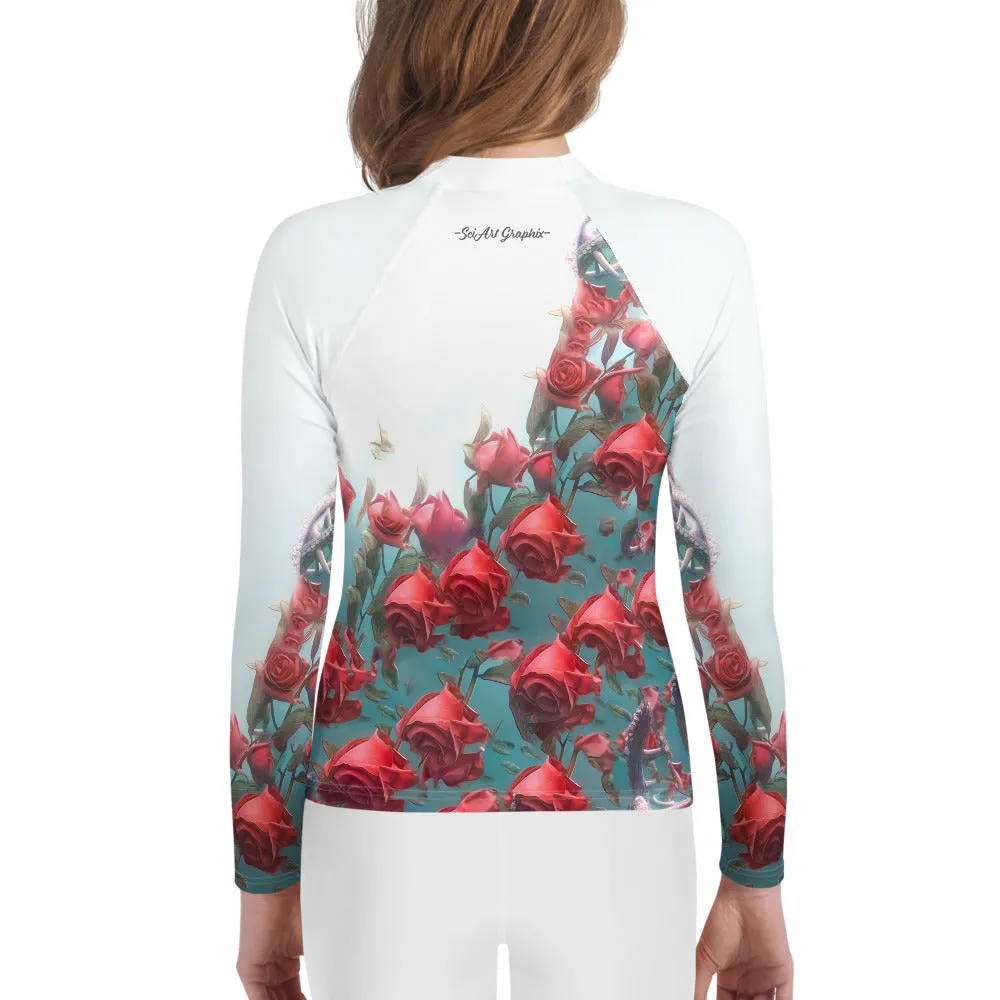 Youth Rash Guard Blooming DNA
