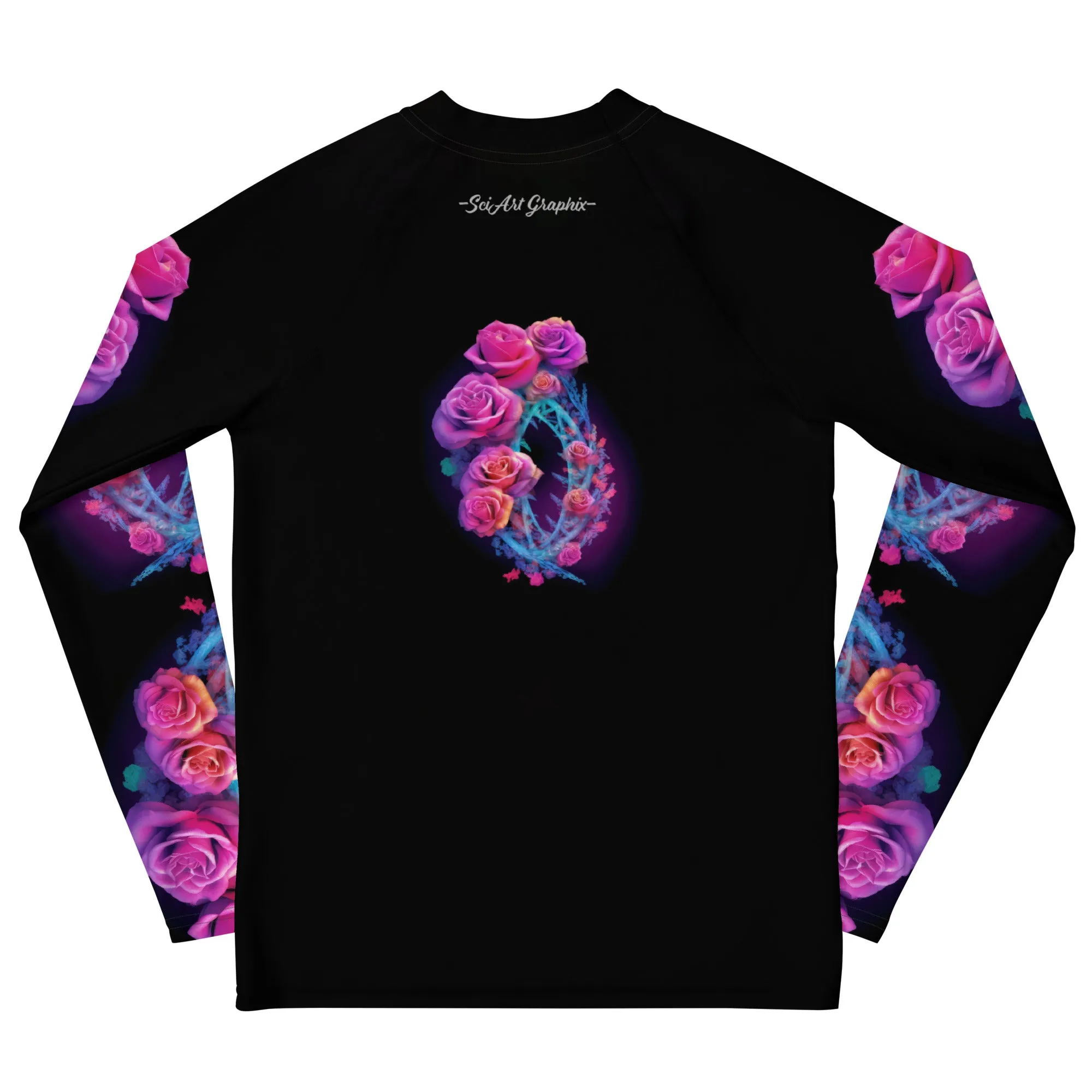 Youth Rash Guard DNA & Roses