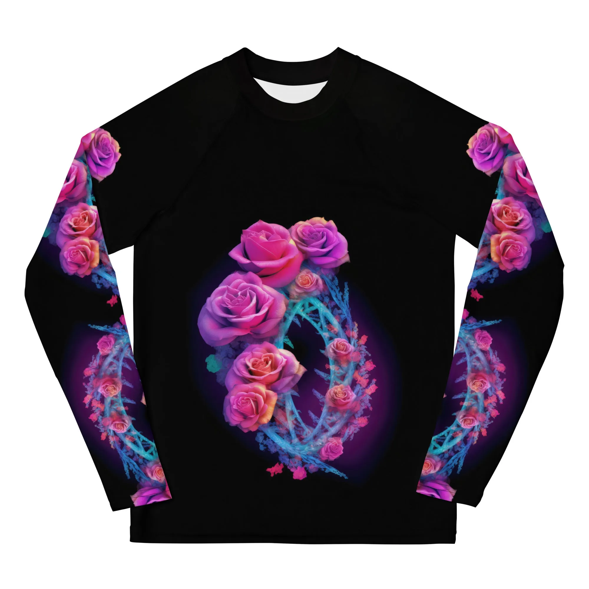 Youth Rash Guard DNA & Roses