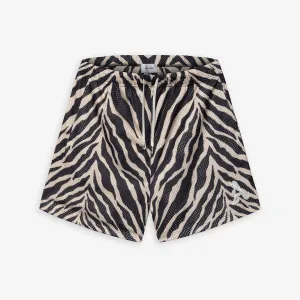 ZEBRA MESH  SHORTS