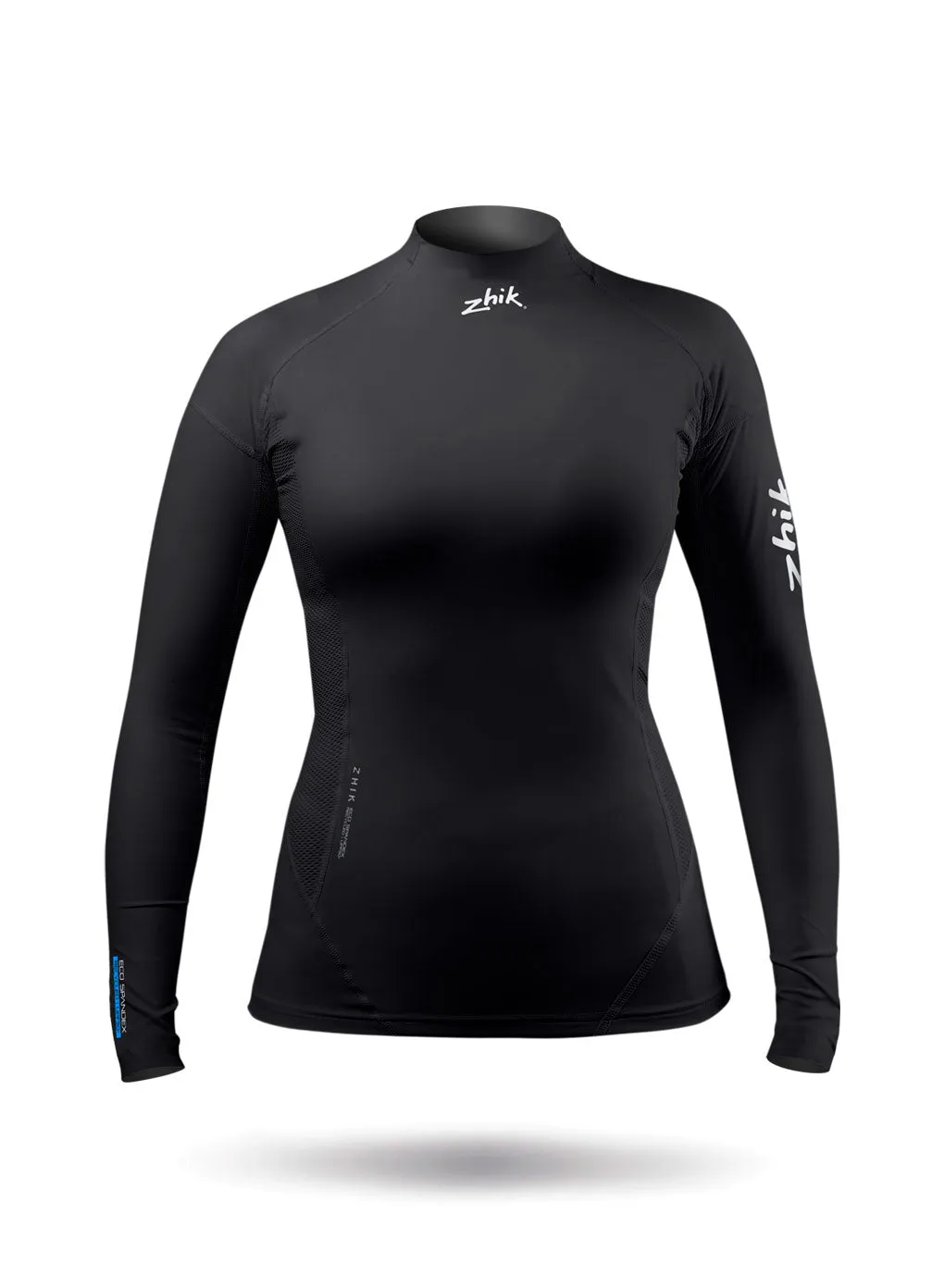 Zhik Womens Eco Spandex UPF50  Long Sleeve Rash Guard