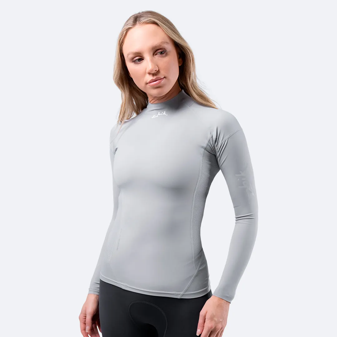 Zhik Womens Eco Spandex UPF50  Long Sleeve Rash Guard