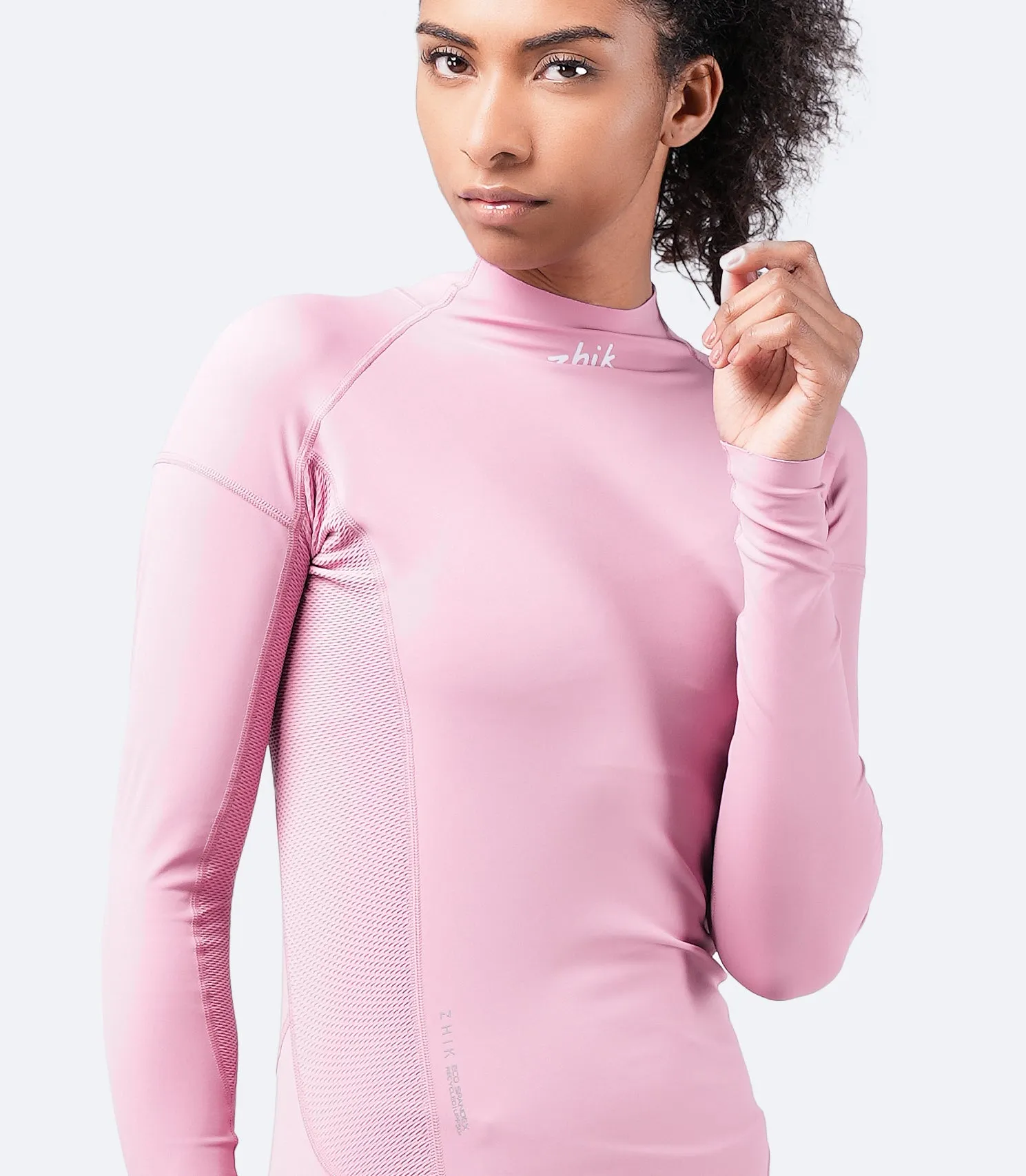 Zhik Womens Eco Spandex UPF50  Long Sleeve Rash Guard
