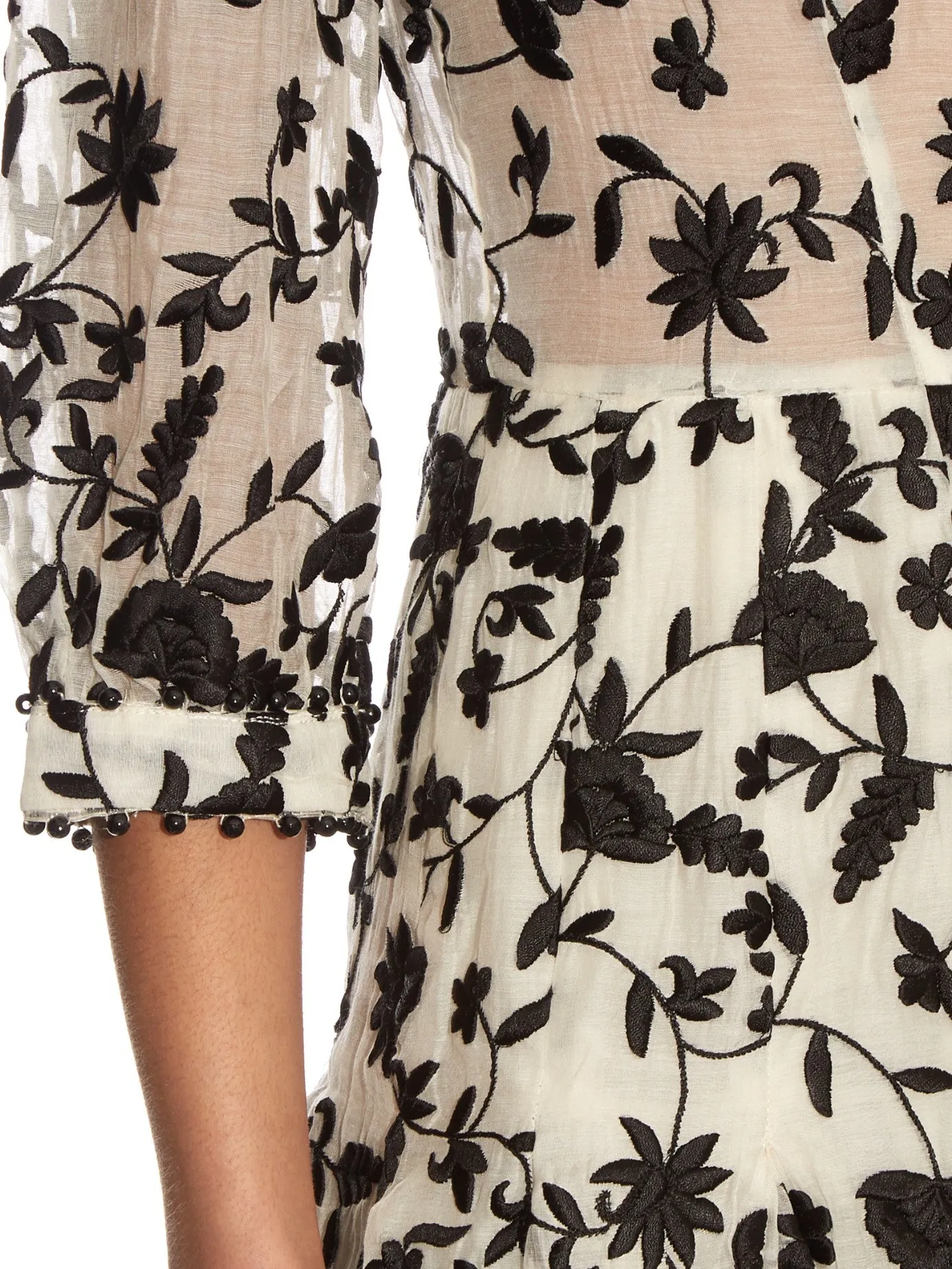 Zimmermann Master Embroidered Dress (For Hire)