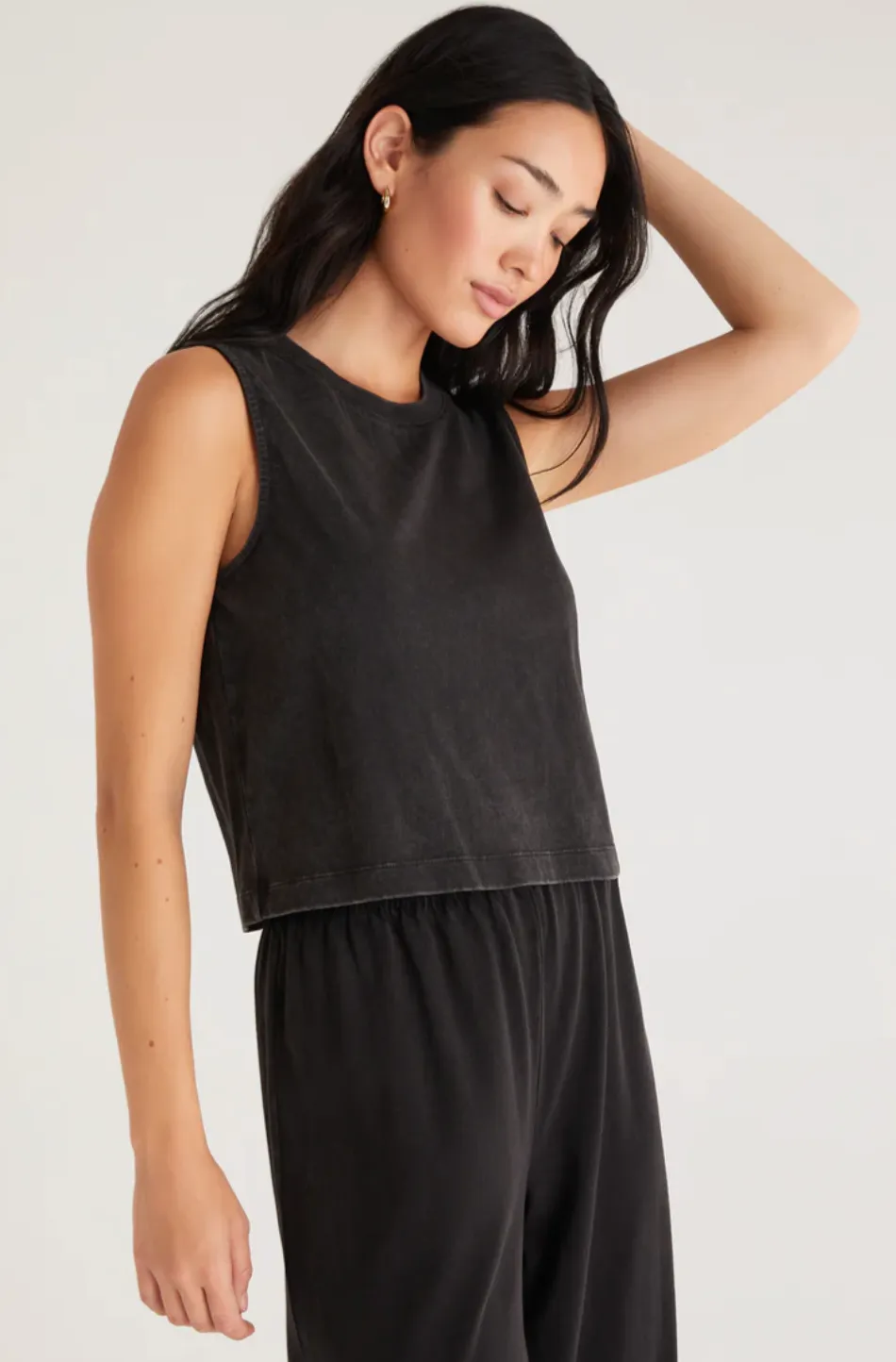 Zsup Sloane Jersey Tank-Blk