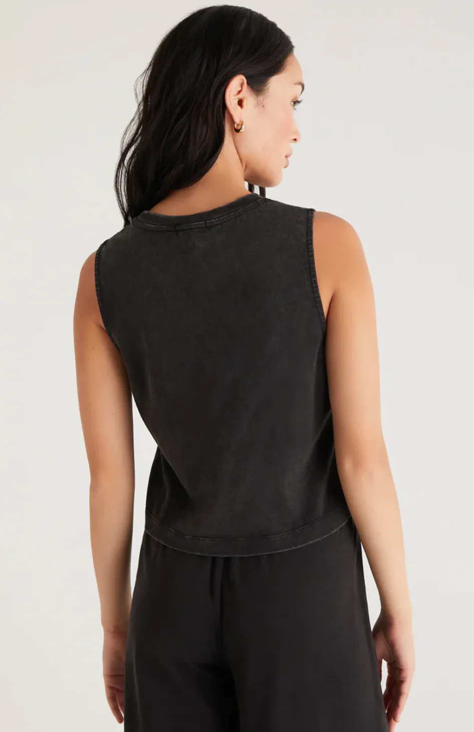 Zsup Sloane Jersey Tank-Blk